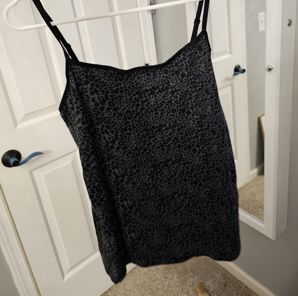 Black leapord print